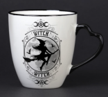 Witch: Mug with heart handle
